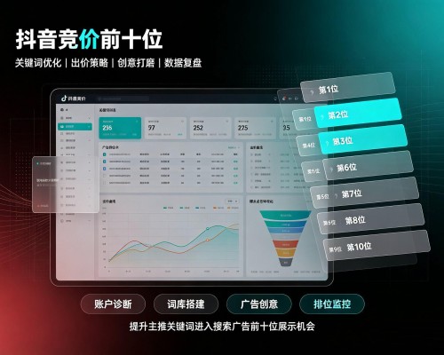 弓长岭抖音搜索竞价